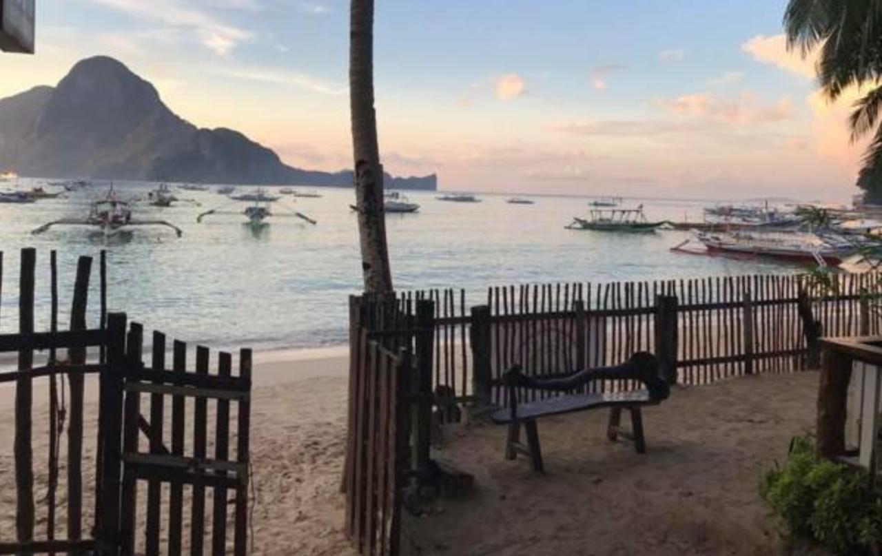 Ricos Beach Cottages El Nido Exterior foto